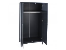 Core Products Core Como Midnight Blue 2 Door Wardrobe (Flat Packed)