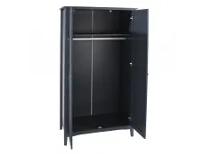 Core Core Como Midnight Blue 2 Door Wardrobe