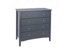Core Products Core Como Midnight Blue 4 Drawer Chest of Drawers (Flat Packed)