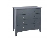 Core Core Como Midnight Blue 4 Drawer Chest of Drawers