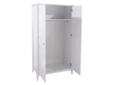 Core Products Core Como White 2 Door Wardrobe