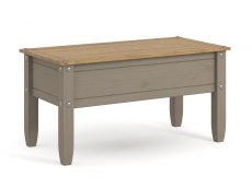 Core Corona Grey and Pine Coffee Table (Flat Packed)