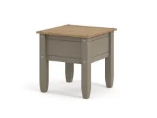 Core Products Core Corona Grey and Pine Lamp Table