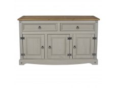 Core Products Core Corona Grey and Pine Medium Sideboard (Flat Packed)