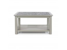 Core Products Core Perth Grey Painted with Grey Stone Inset Coffee Table (Flat Packed)