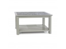 Core Products Core Perth Grey Painted with Grey Stone Inset Coffee Table (Flat Packed)