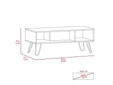 Core Products Core Vegas Oak and Grey Coffee Table