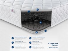Aspire Beds Aspire Eco Foam Memory 2ft6 Small Single Mattress