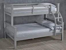 LPD LPD Otto 3ft plus 4ft Grey Wooden Bunk Bed Frame