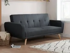 Birlea Birlea Farrow Large Grey Fabric Sofa Bed