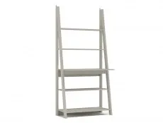 LPD LPD Tiva Grey Ladder Shelving Unit with Desk
