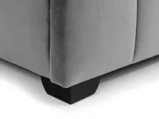 Julian Bowen Julian Bowen Gatsby Light Grey Fabric Bed Frame