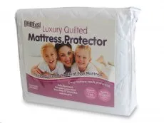 Harwood Textiles Harwood Textiles Luxury Quilted Polycotton Mattress Protector
