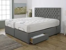 Flexisleep Flexisleep Eco Natural Pocket 1500 Electric Adjustable 5ft King Size Bed (2 x 2ft6)