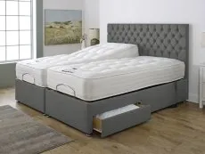Flexisleep Flexisleep Eco Natural Pocket 1500 Electric Adjustable 6ft Super King Size Bed (2 x 3ft)