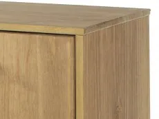 Core Core Texas 2 Door 3 Drawer Waxed Pine Medium Wooden Sideboard