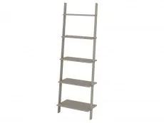 Core Core Corona Grey and Waxed Pine Ladder Design Shelf Unit