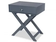 Core Core Options Blue 1 Drawer Petite Bedside Table