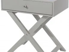 Core Core Options Grey 1 Drawer Petite Bedside Table