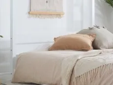 Birlea Birlea Darwin White Four Poster Wooden Bed Frame