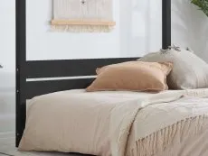 Birlea Birlea Darwin Black Four Poster Wooden Bed Frame