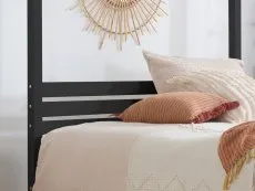 Birlea Birlea Mercia Black Four Poster Wooden Bed Frame