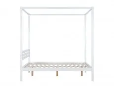 Birlea Birlea Mercia White Four Poster Wooden Bed Frame