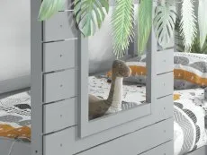 Birlea Birlea Adventure Grey Wooden Bunk Bed Frame