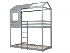 Birlea Birlea Adventure Grey Wooden Bunk Bed Frame