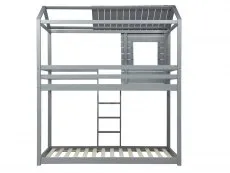Birlea Birlea Adventure Grey Wooden Bunk Bed Frame