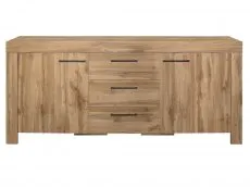Birlea Birlea Compton Oak 2 Door 3 Drawer Sideboard
