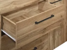 Birlea Furniture & Beds Birlea Compton Oak 2 Door 3 Drawer Sideboard