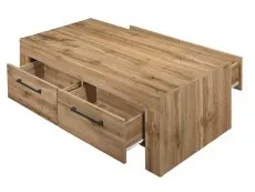 Birlea Birlea Compton Oak 4 Drawer Coffee Table