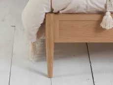 Birlea Birlea Leonie Rattan Oak Wooden Bed Frame