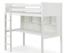Julian Bowen Julian Bowen Titan Surf White Wooden High Sleeper Bed Frame