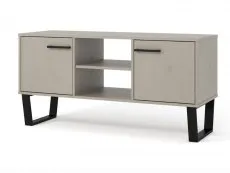 Core Core Texas Grey Waxed Pine 2 Door Flat Screen TV Cabinet