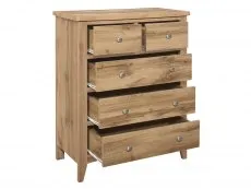 Birlea Furniture & Beds Birlea Hampstead Oak 3+2 Drawer Chest of Drawers