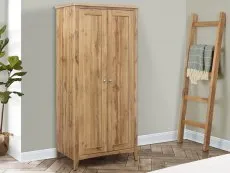 Birlea Birlea Hampstead Oak 2 Door Double Wardrobe