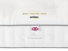 Millbrook Millbrook Wool Sublime Pocket 4000 2ft6 Small Single Mattress