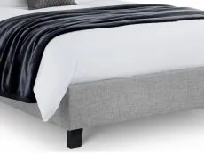 Julian Bowen Julian Bowen Sorrento 6ft Super King Size Light Grey Fabric Bed Frame