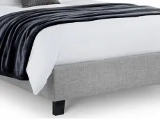 Julian Bowen Julian Bowen Sorrento Light Grey Fabric Bed Frame