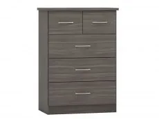 Seconique Seconique Nevada Black 4 Piece Bedroom Furniture Package