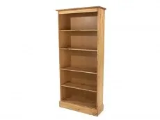 Core Core Cotswold Pine Wooden Tall Bookcase