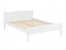 Seconique Seconique Amber White Wooden Bed Frame