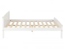 Seconique Seconique Amber White Wooden Bed Frame
