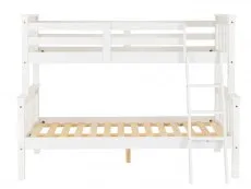 Seconique Seconique Neptune 3ft plus 4ft White Wooden Bunk Bed Frame