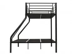 Seconique Seconique Tandi 3ft plus 4ft6 Black Metal Bunk Bed Frame