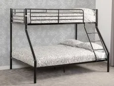Seconique Seconique Tandi Black Metal Triple Bunk Bed Frame