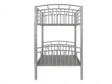 Seconique Seconique Ventura Silver Metal Bunk Bed Frame