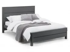 Julian Bowen Julian Bowen Chloe 4ft6 Double Grey Wooden Bed Frame